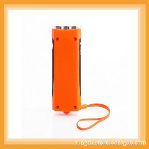Solar Powered Keychain Flashlight For Promotion